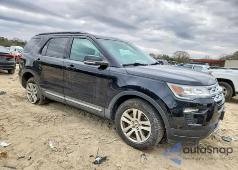 2018 Ford Explorer Xlt z USA, uszkodzony, nr VIN 1FM5K8DH9JGC79841